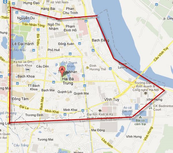 Xin phép xây dựng quận Hai Bà Trưng