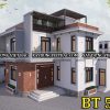 mau biet thu hien dai 2 tang 13x10m