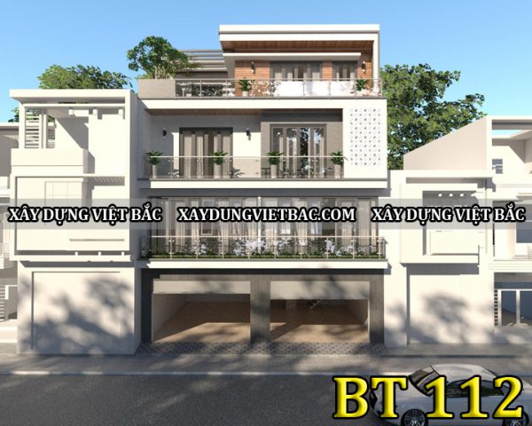 mau biet thu hien dai 4 tang 10.3x8m
