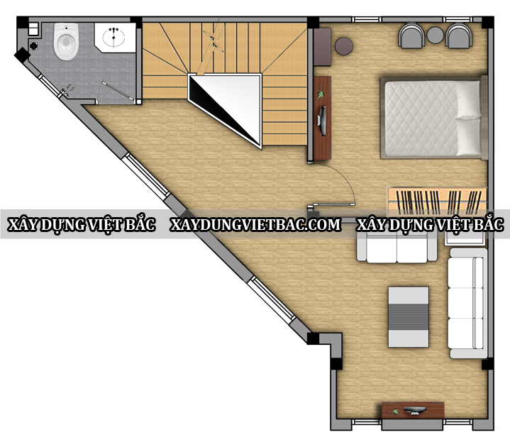 mau biet thu hien dai 4 tang 9.4x8m2