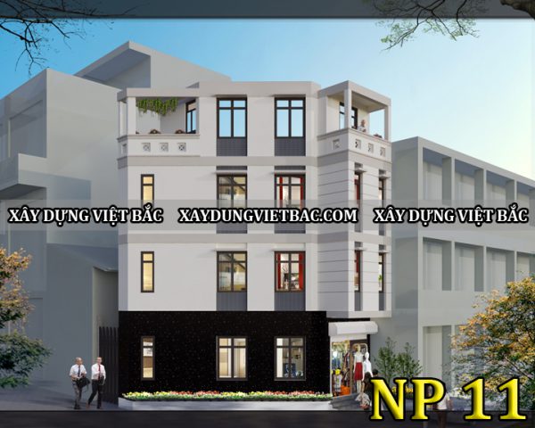 mau biet thu hien dai 4 tang 9.4x8m