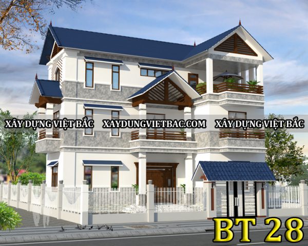 mau biet thu mai thai 3 tang 8x14m