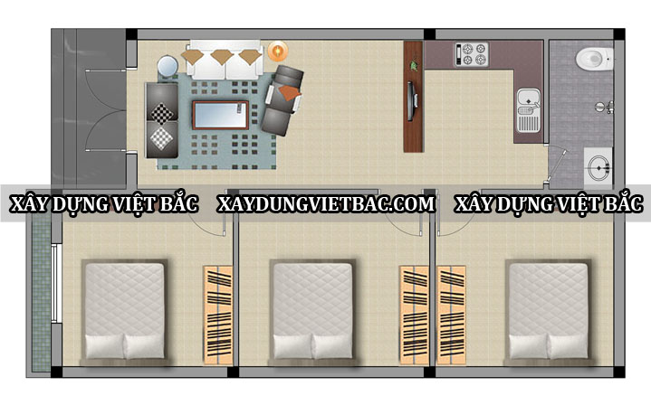 mau nha cap 4 mai thai 7x10m2
