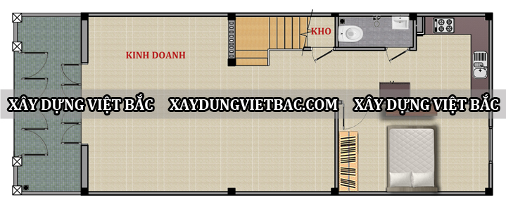 mau nha ong hien dai 2 tang 6x15.8m1