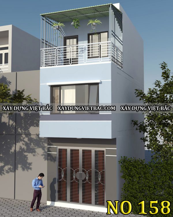 mau nha ong hien dai 3 tang 3.7x8m