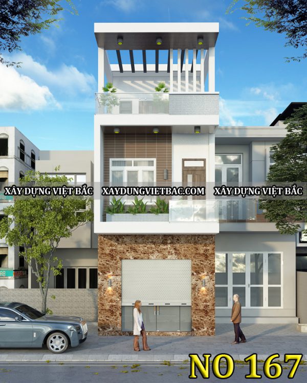 mau nha ong hien dai 3 tang 4.5x15.2m