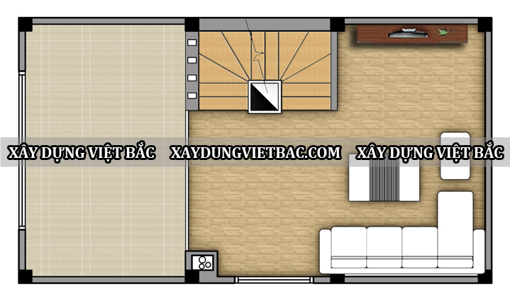 mau nha ong hien dai 3 tang 4.5x8m2