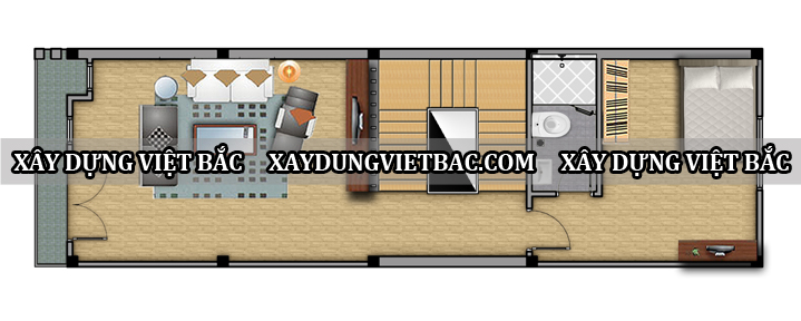mau nha ong hien dai 3 tang 4.7x15m2
