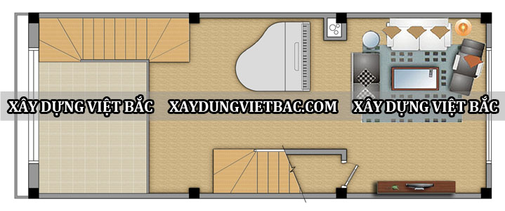mau nha ong hien dai 3 tang 4x10m2