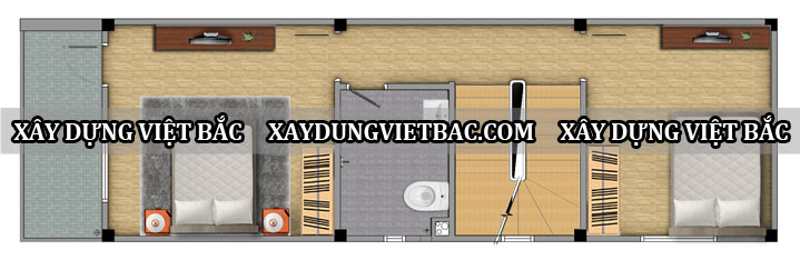 mau nha ong hien dai 3 tang 4x12.5m2