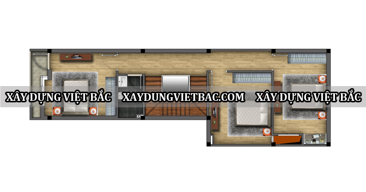 mau nha ong hien dai 3 tang 5.5x16m2