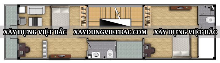 mau nha ong hien dai 3 tang 5x18m3