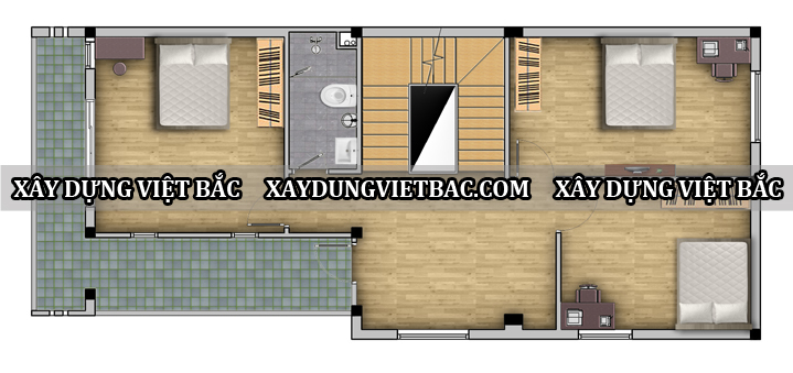 mau nha ong hien dai 3 tang 6x15m2
