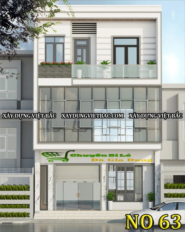 mau nha ong hien dai 3 tang 8x20m
