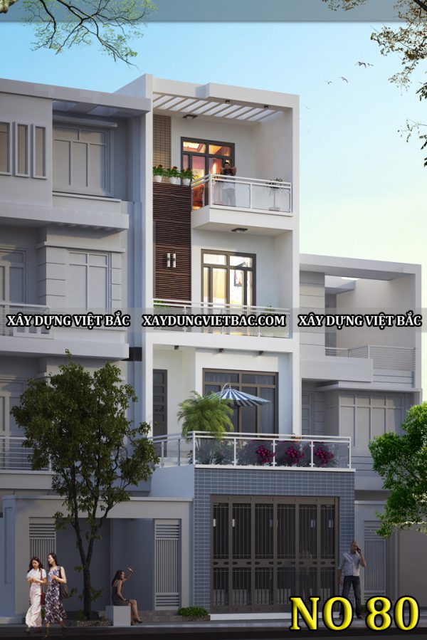 mau nha ong hien dai 4 tang 5x16m