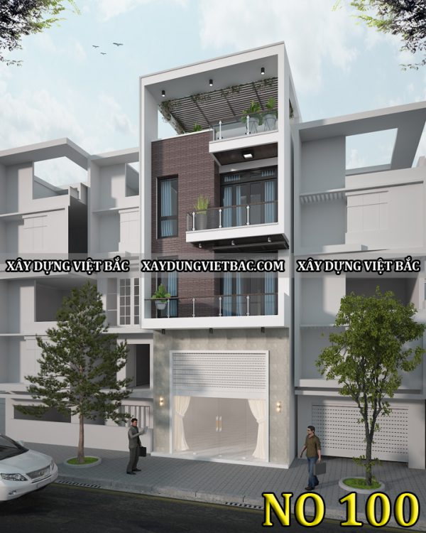 mau nha ong hien dai 4 tang 6x13m