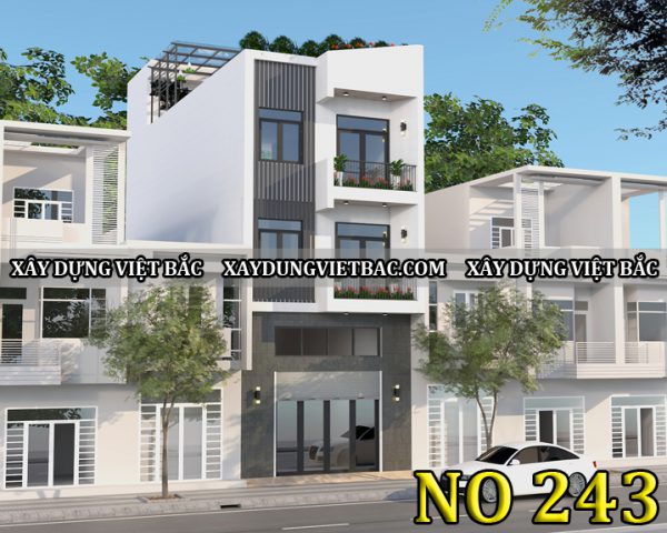 mau nha ong hien dai 4 tang 6x16.5m