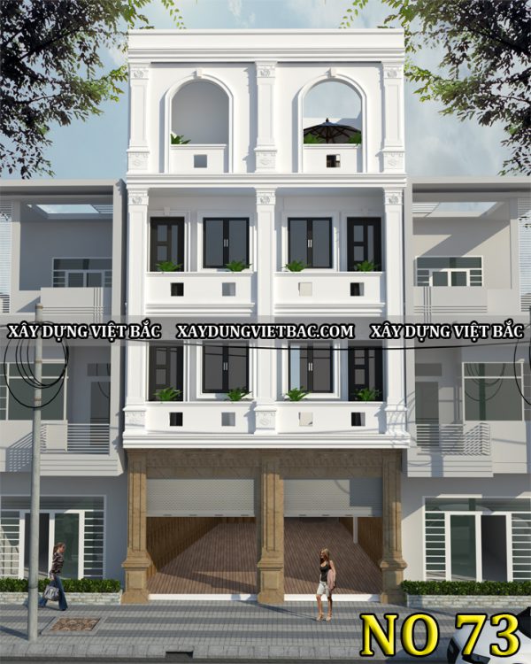 mau nha ong hien dai 4 tang 7x15m