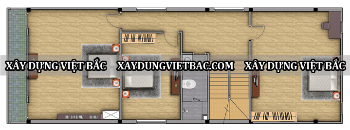 mau nha ong hien dai 4 tang 7x15m2