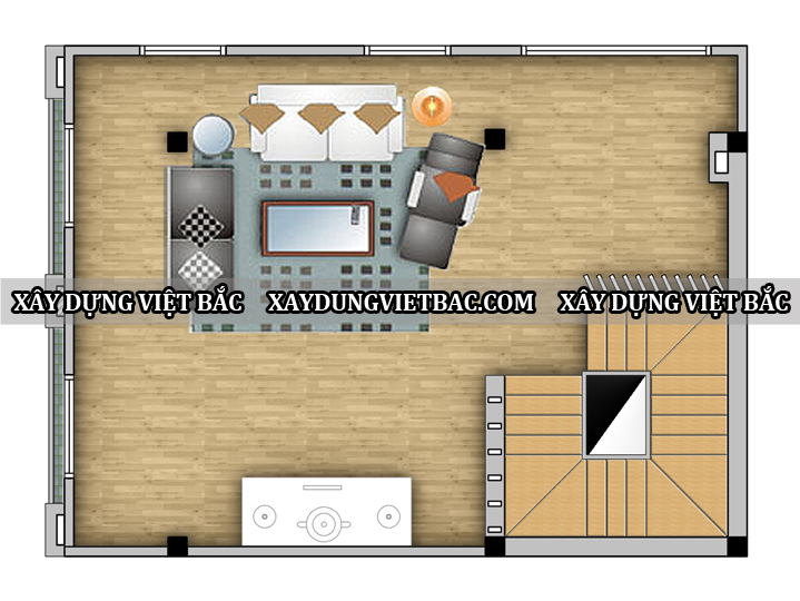 mau nha ong hien dai 5 tang 5x7m2