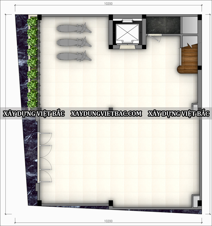 ban ve nha 10x10m2