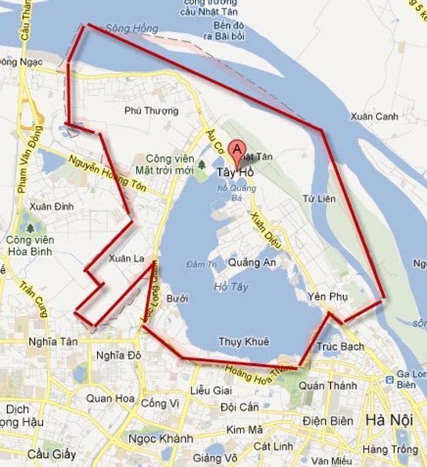 Xin phép xây dựng quận Tây Hồ
