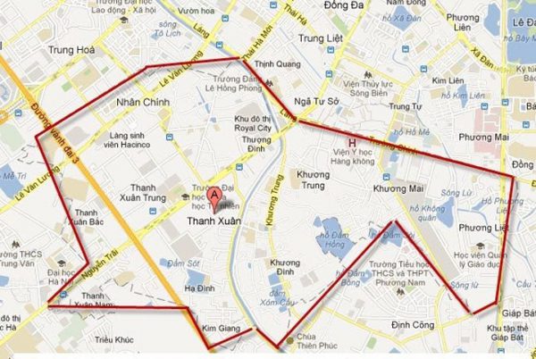 Xin phép xây dựng quận Thanh Xuân