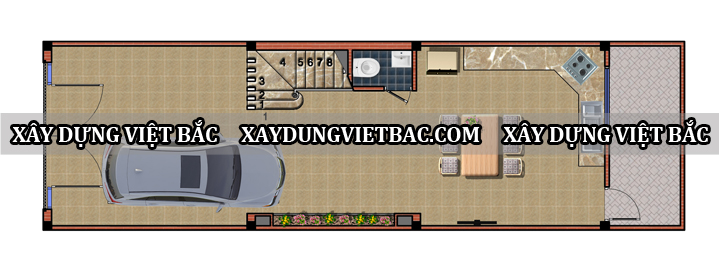 thiet ke nha ong hien dai 4 tang 5x17m1