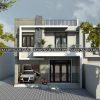 mau biet thu hien dai 2 tang 8x12m