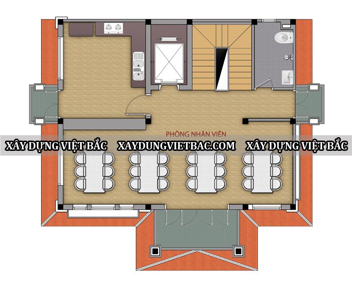 mau nha biet thu hien dai 5 tang 10x8m2