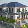 mau biet thu mai thai 2 tang 10x17m