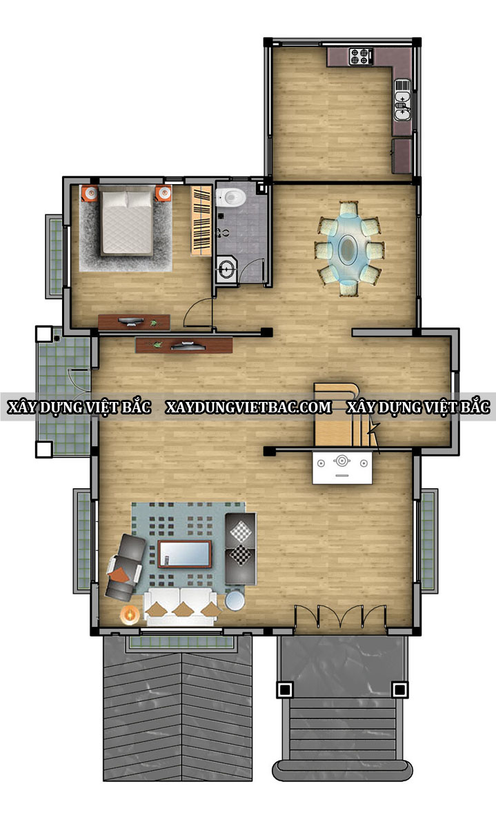mau biet thu mai thai 2 tang 10x17m1