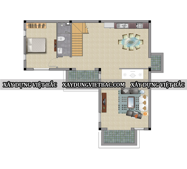 mau biet thu mai thai 2 tang 13x11m1