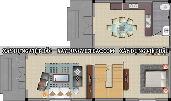 mau biet thu mai thai 2 tang 9x13m2