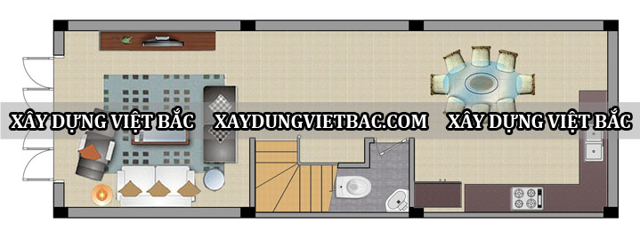 mau nha ong hien dai 2 tang 4.2x12m1
