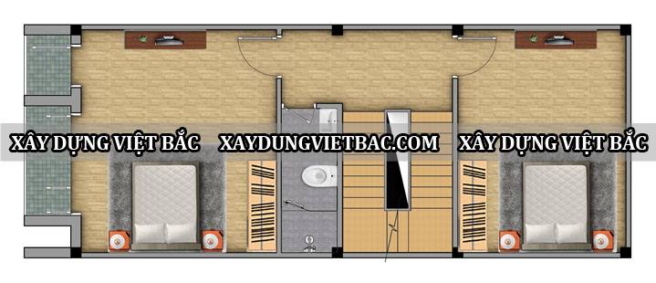 mau nha ong hien dai 2 tang 5x12m2