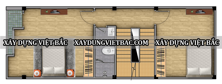 mau nha ong hien dai 3 tang 4.5x12.5m2