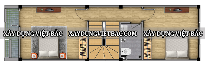 mau nha ong hien dai 3 tang 4.5x13m2