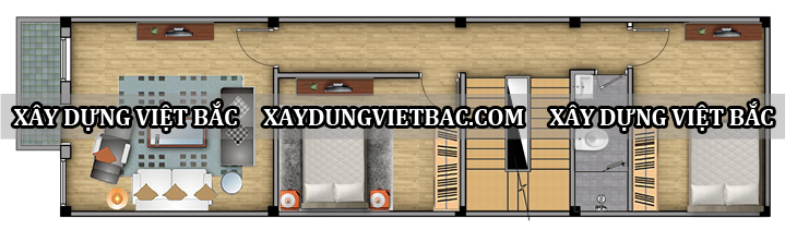 mau nha ong hien dai 3 tang 4.5x16m2
