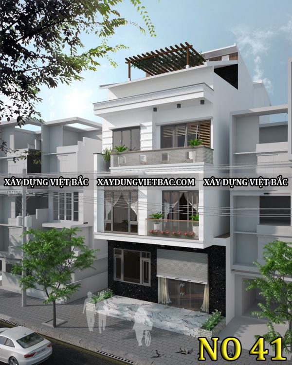 mau nha ong hien dai 3 tang 7x12.5m