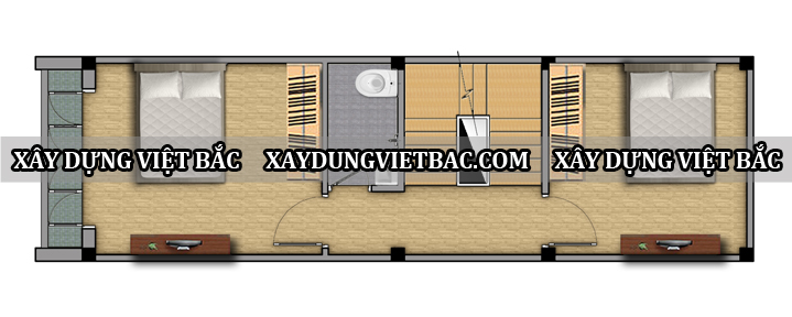 mau nha ong hien dai 4 tang 3.5x10m2