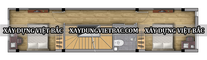 mau nha ong hien dai 4 tang 3.5x12.5m2