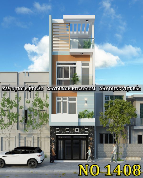 mau nha ong hien dai 4 tang 3.5x12m