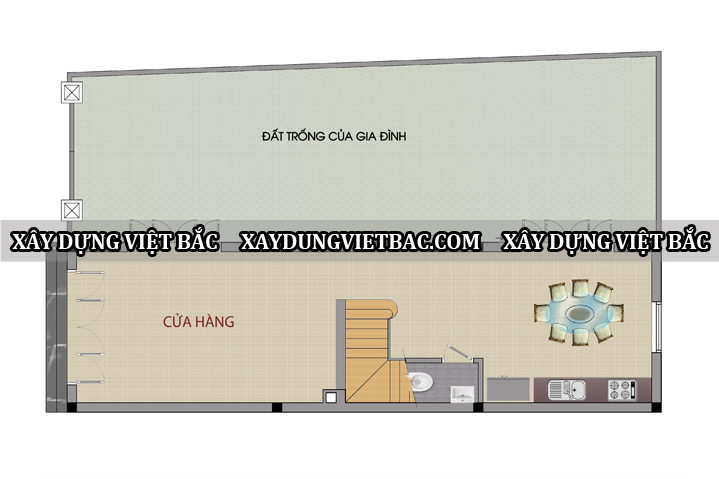 mau nha ong hien dai 4 tang 4x14m1