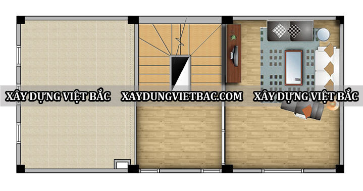mau nha ong hien dai 5 tang 4.5x10m2