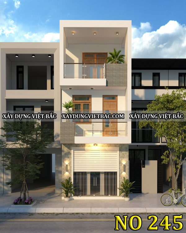 mau nha ong hien dai 3 tang 4.1x14m