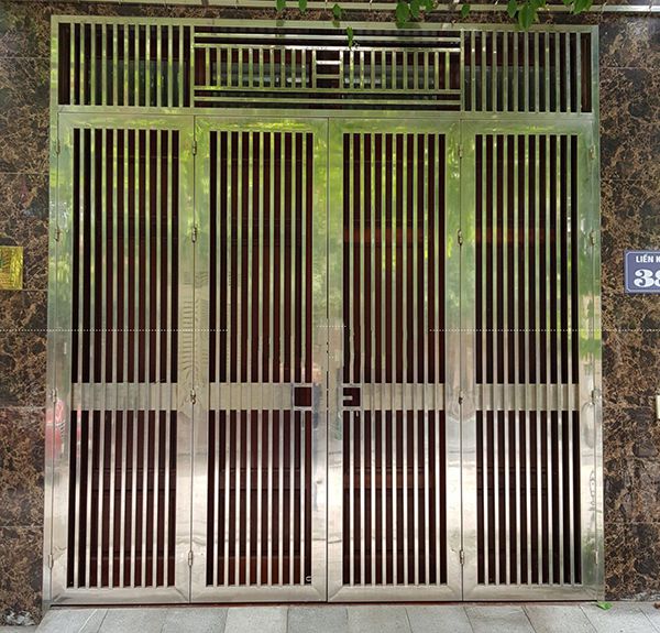 Mẫu cửa Inox 02