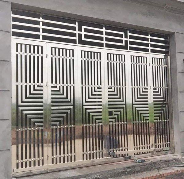 Mẫu cửa Inox 04