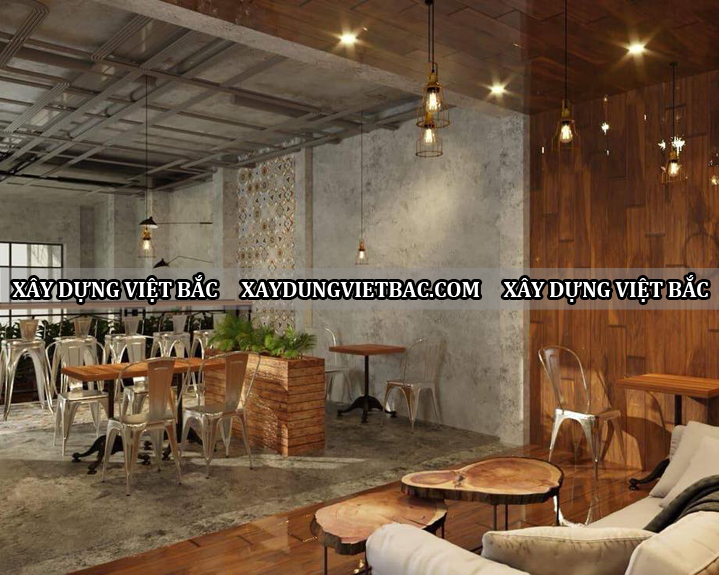 thiết kế quán cafe 3