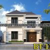 mau biet thu mai nhat 2 tang 9.3x9m